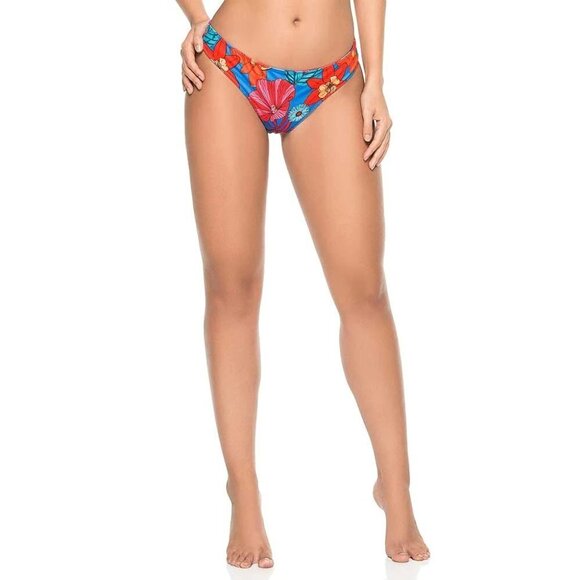 NWT PHAX floral print convertible bandeau bikini top & cheeky bikini bottom set - Picture 8 of 15